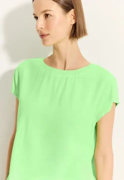 Bluse mit Raffung