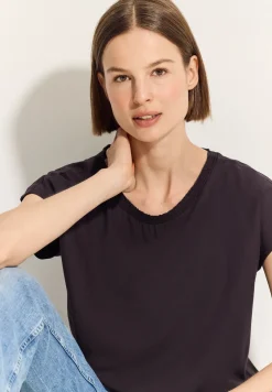 Bluse mit Raffung