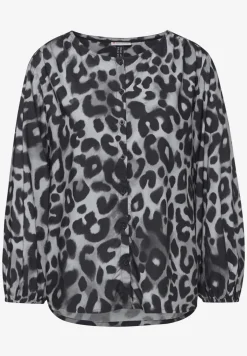 Bluse mit Raffungen