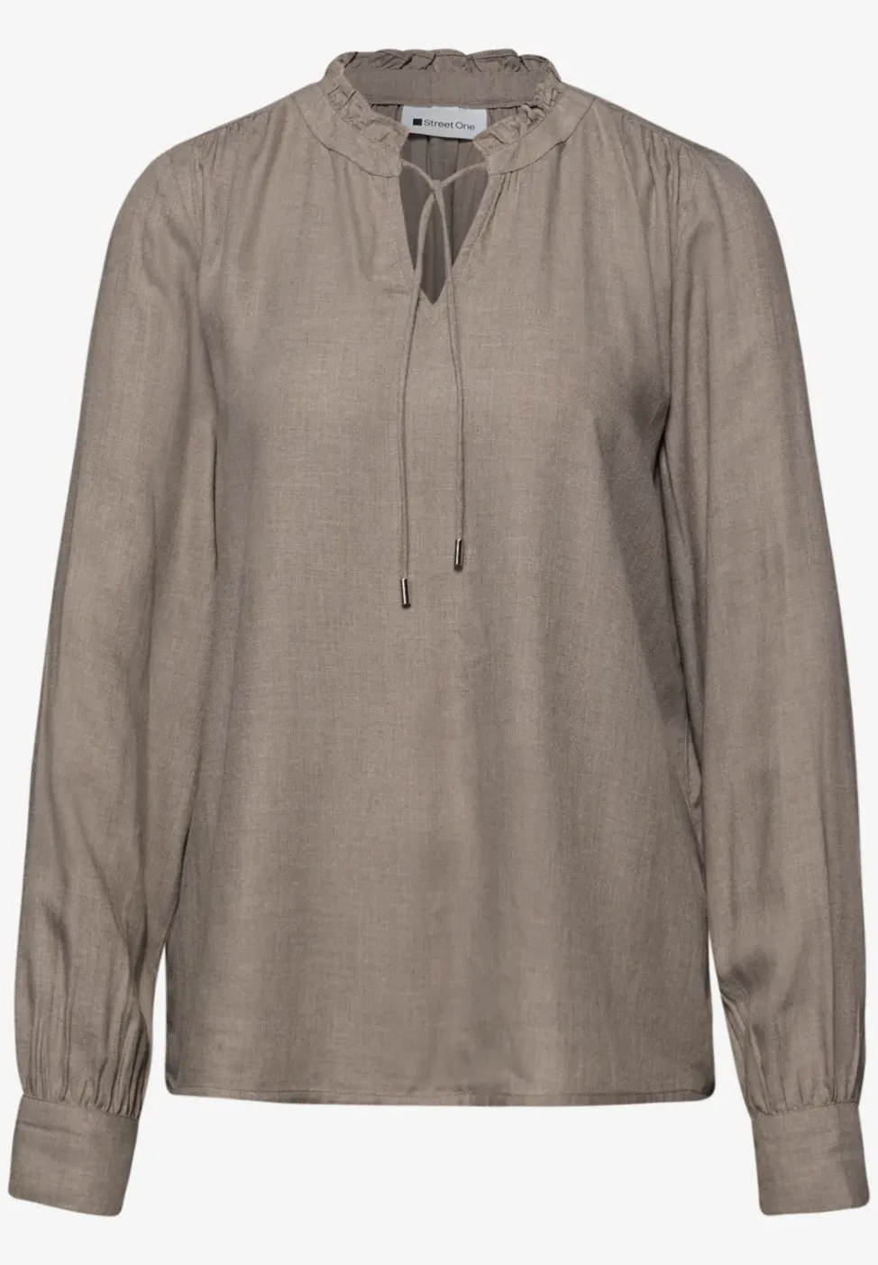 Bluse mit Rüschendetail
