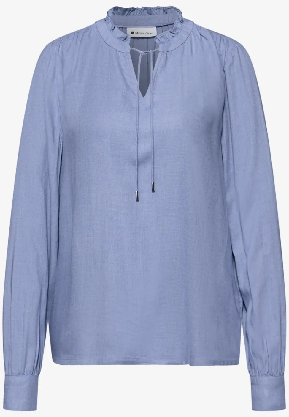 Bluse mit Rüschendetail