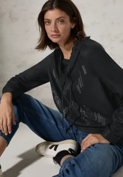 Bluse mit Schalkragen