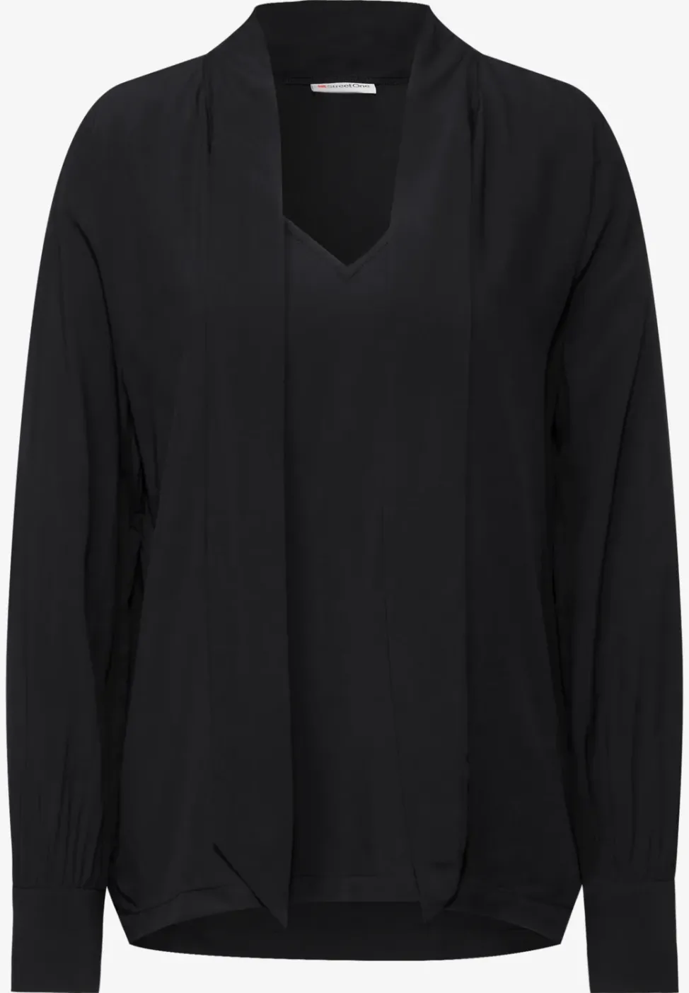 Bluse mit Schleife