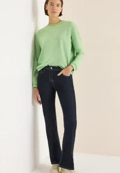Bluse mit Smock-Ausschnitt