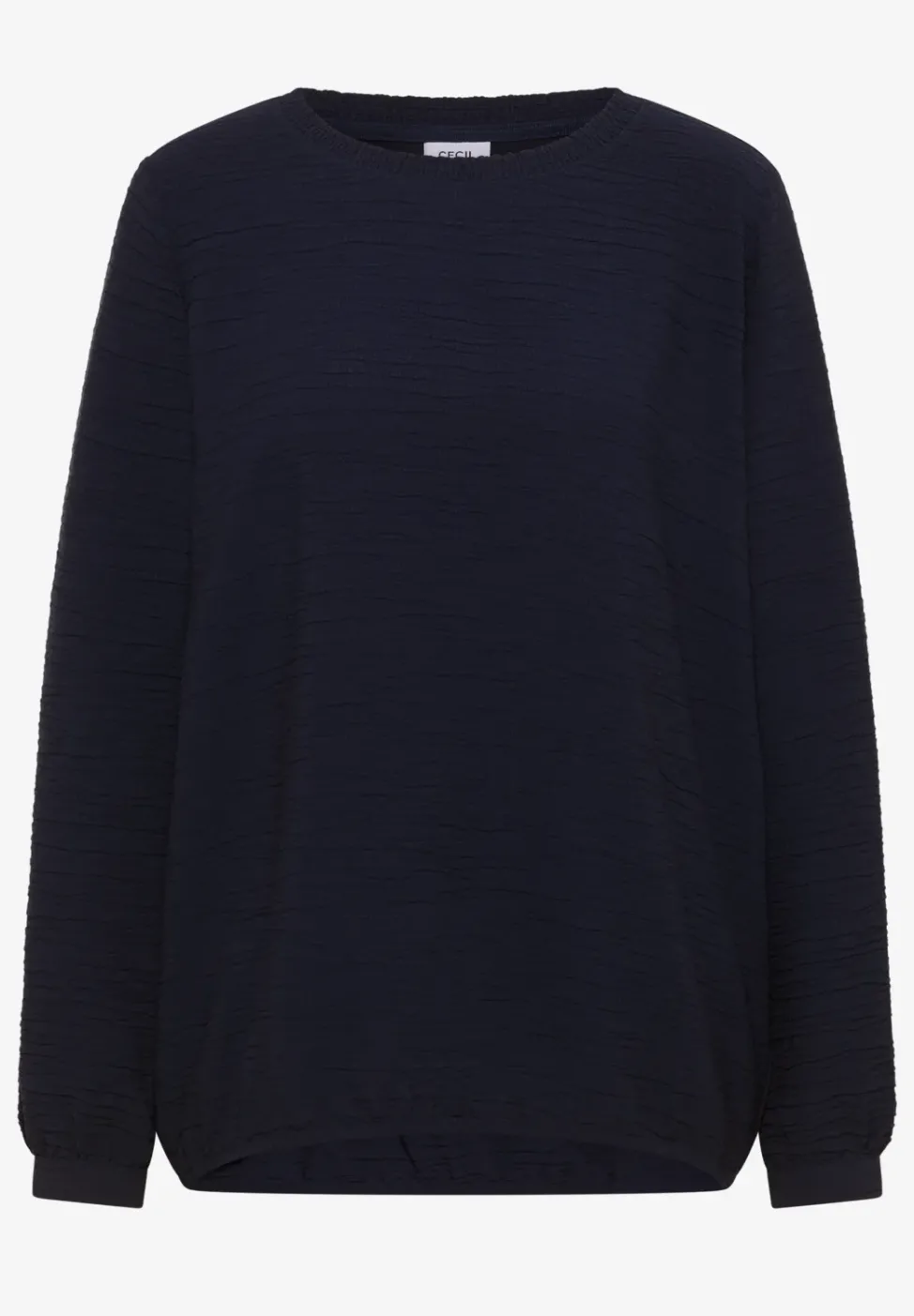 Bluse mit Smock-Ausschnitt