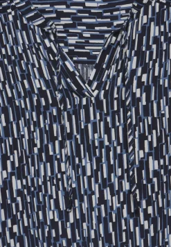 Bluse mit Smock-Detail