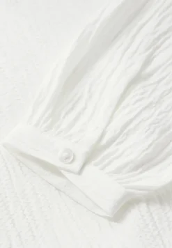 Bluse mit Smock-Detail