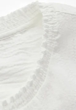 Bluse mit Smock-Detail