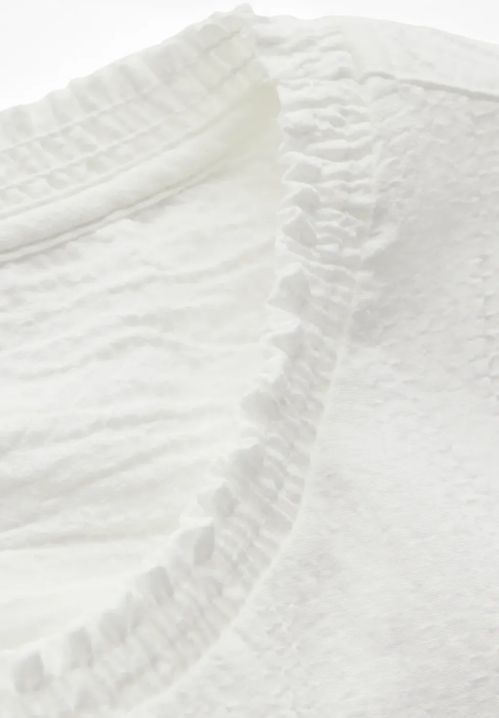 Bluse mit Smock-Detail