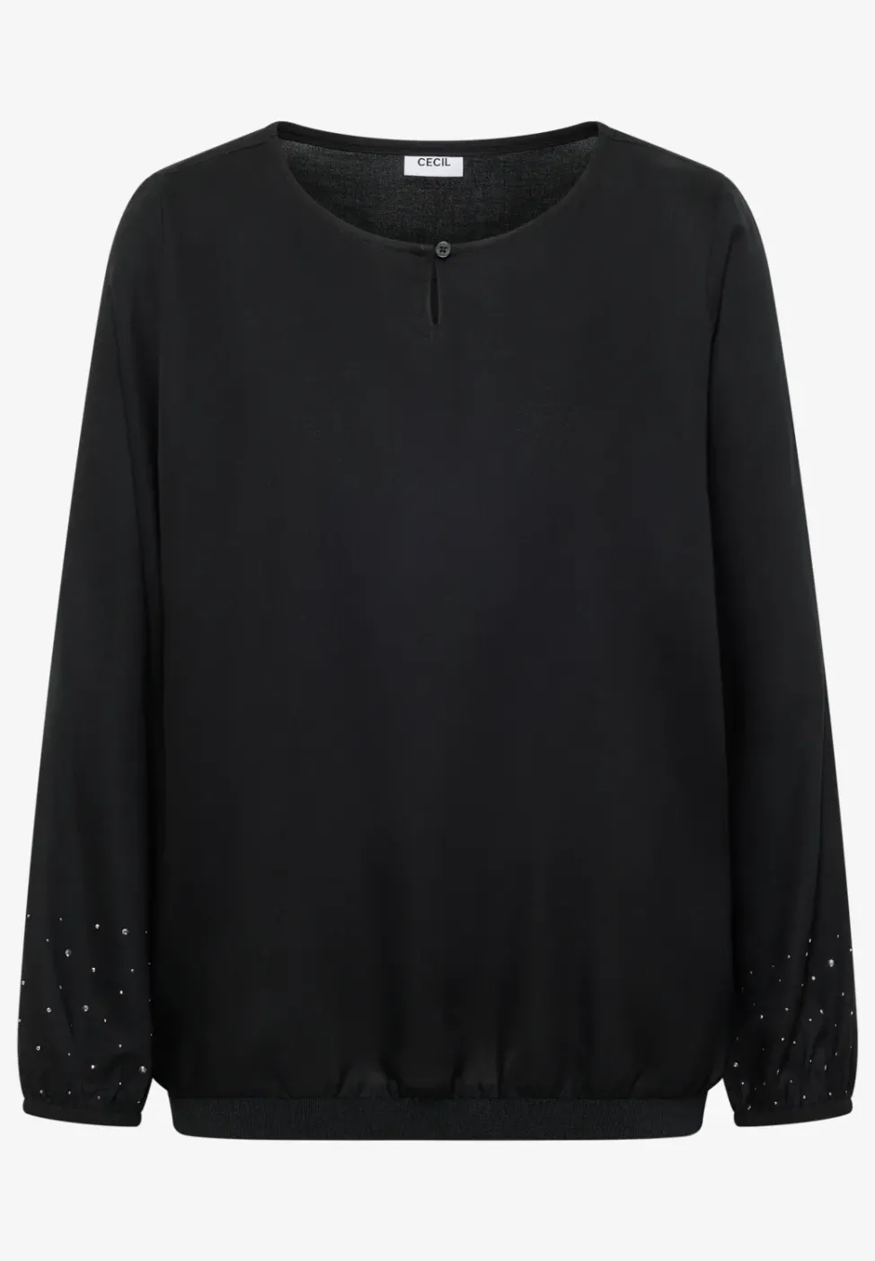 Bluse mit Strasssteinen