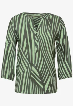 Bluse mit Streifen
