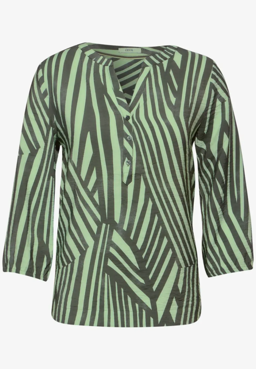 Bluse mit Streifen