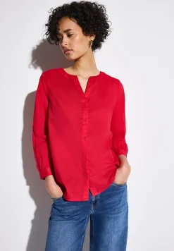 Bluse mit Tapedetails