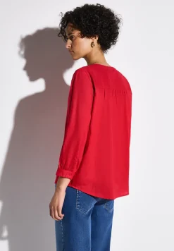Bluse mit Tapedetails