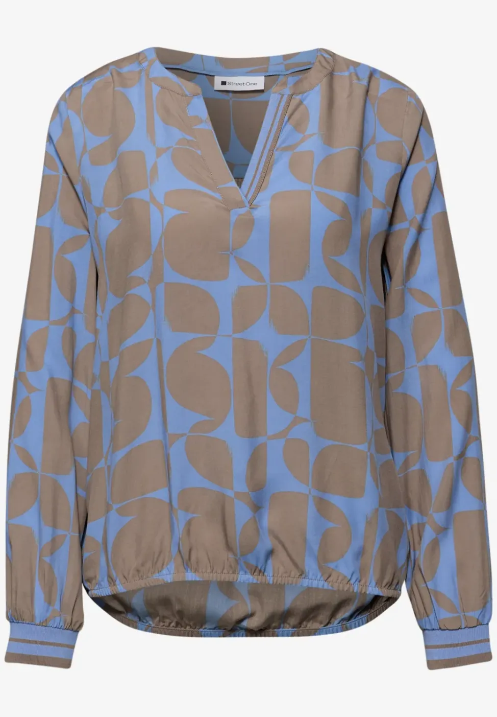 Bluse mit Tapedetails