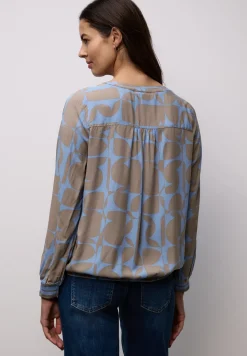 Bluse mit Tapedetails