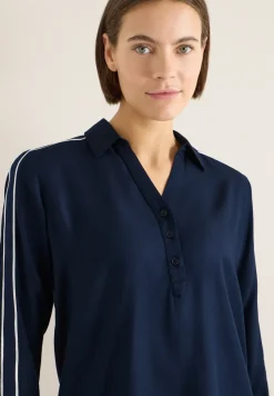 Bluse mit Tape-Details