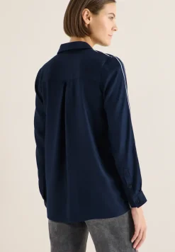 Bluse mit Tape-Details