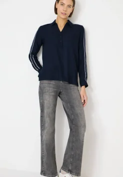 Bluse mit Tape-Details