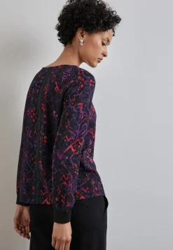 Bluse mit Tape-Details