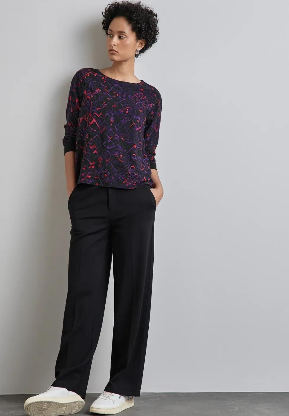 Bluse mit Tape-Details