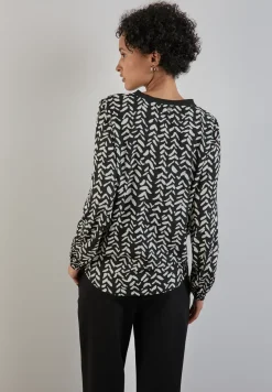 Bluse mit Tape-Details