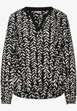 Bluse mit Tape-Details