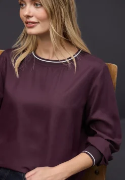 Bluse mit Tape Details
