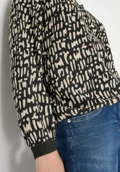 Bluse mit Tunnelzug