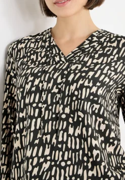 Bluse mit Tunnelzug