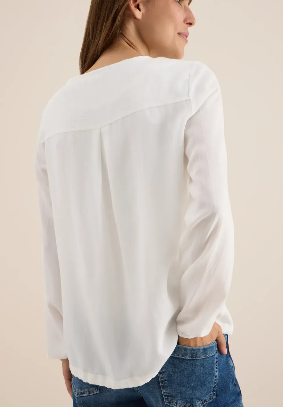 Bluse mit Tunnelzug
