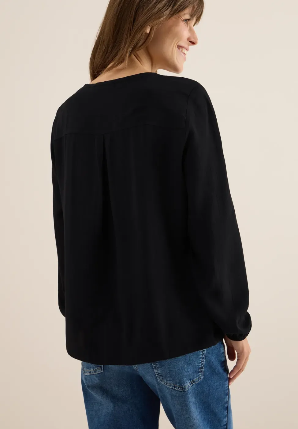 Bluse mit Tunnelzug