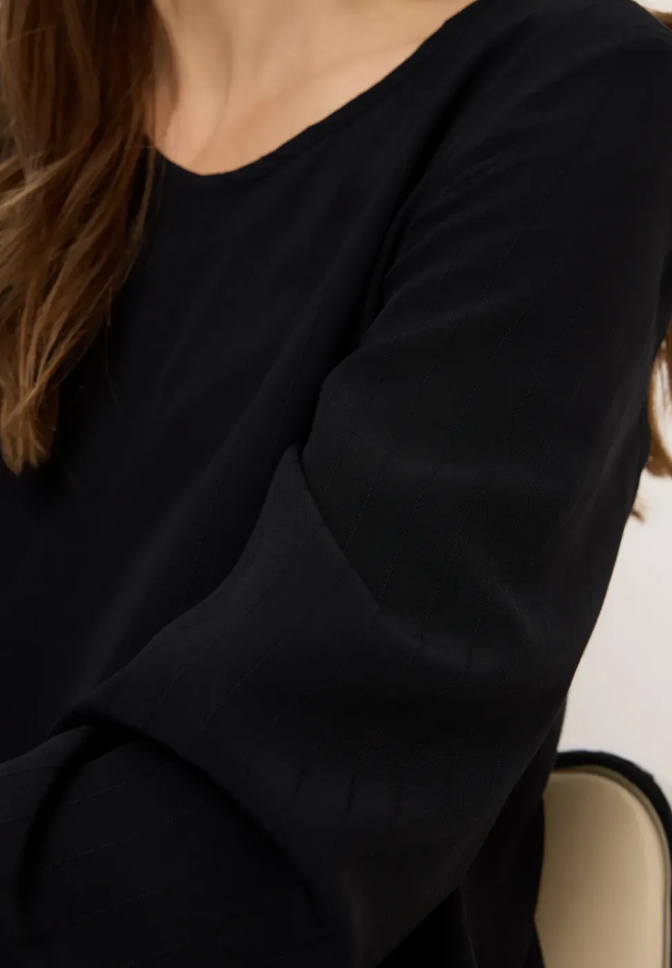 Bluse mit Tunnelzug