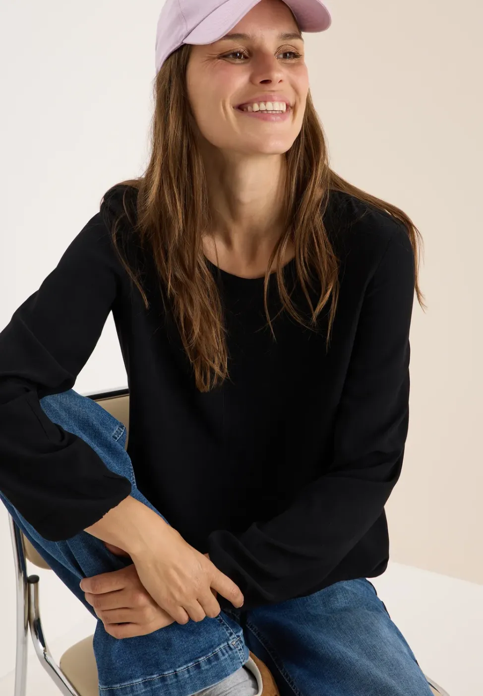 Bluse mit Tunnelzug