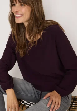 Bluse mit Tunnelzug