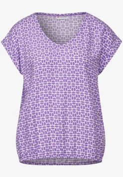 Bluse mit V-Ausschnitt