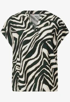 Bluse mit Zebra-Muster