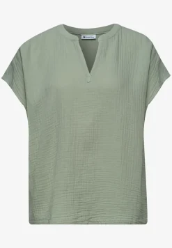 Blusenshirt in Musselin-Qualität