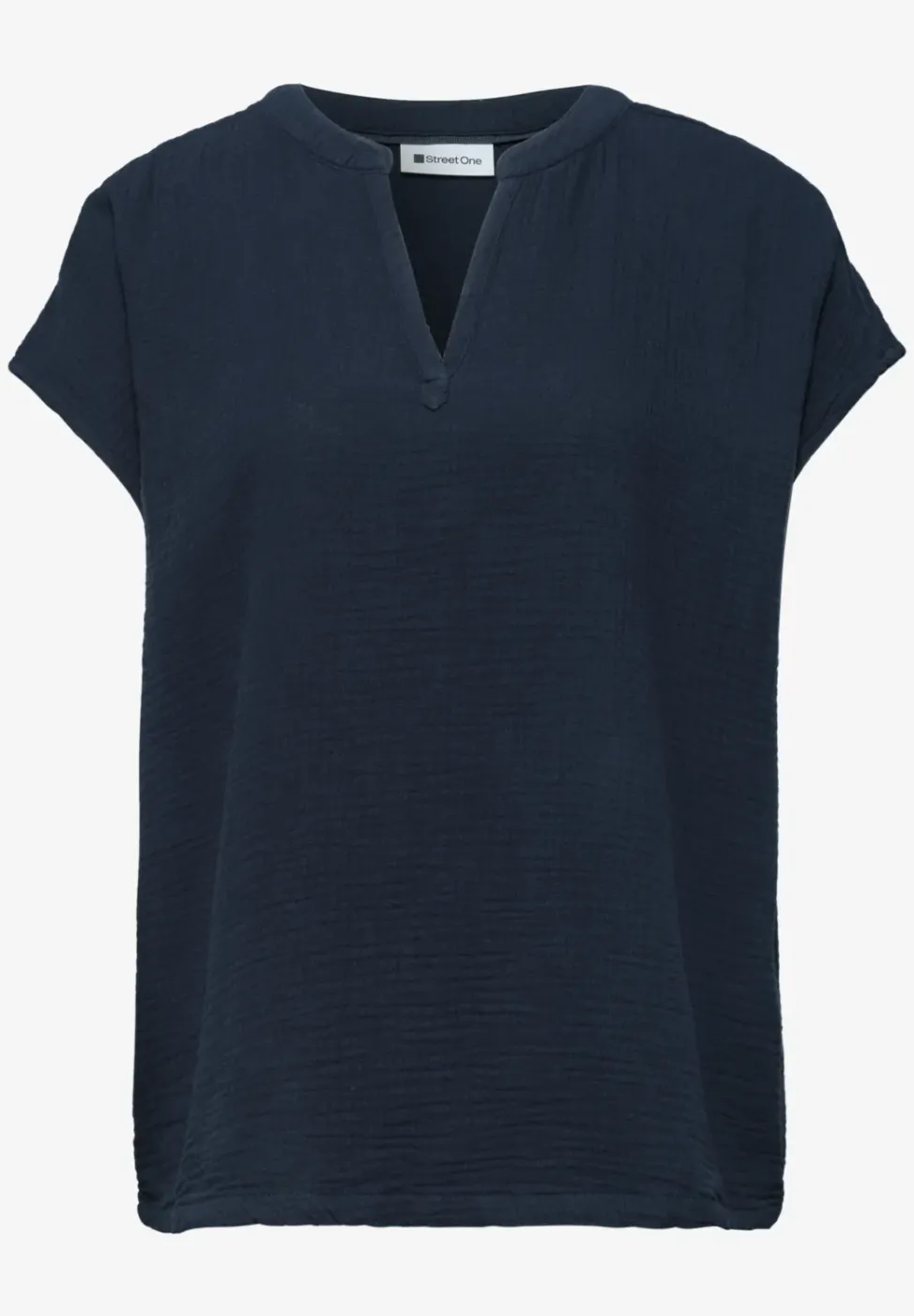 Blusenshirt in Musselin-Qualität