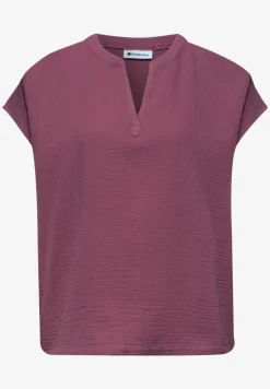 Blusenshirt in Musselin-Qualität