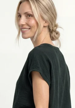 Blusenshirt in Musselin-Qualität