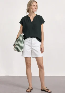 Blusenshirt in Musselin-Qualität