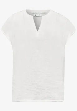 Blusenshirt in Musselin-Qualität