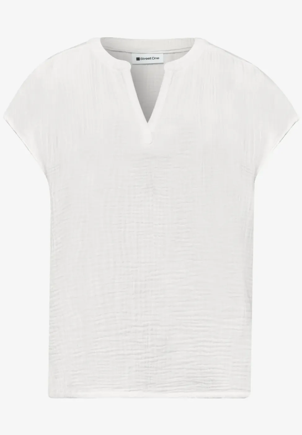 Blusenshirt in Musselin-Qualität
