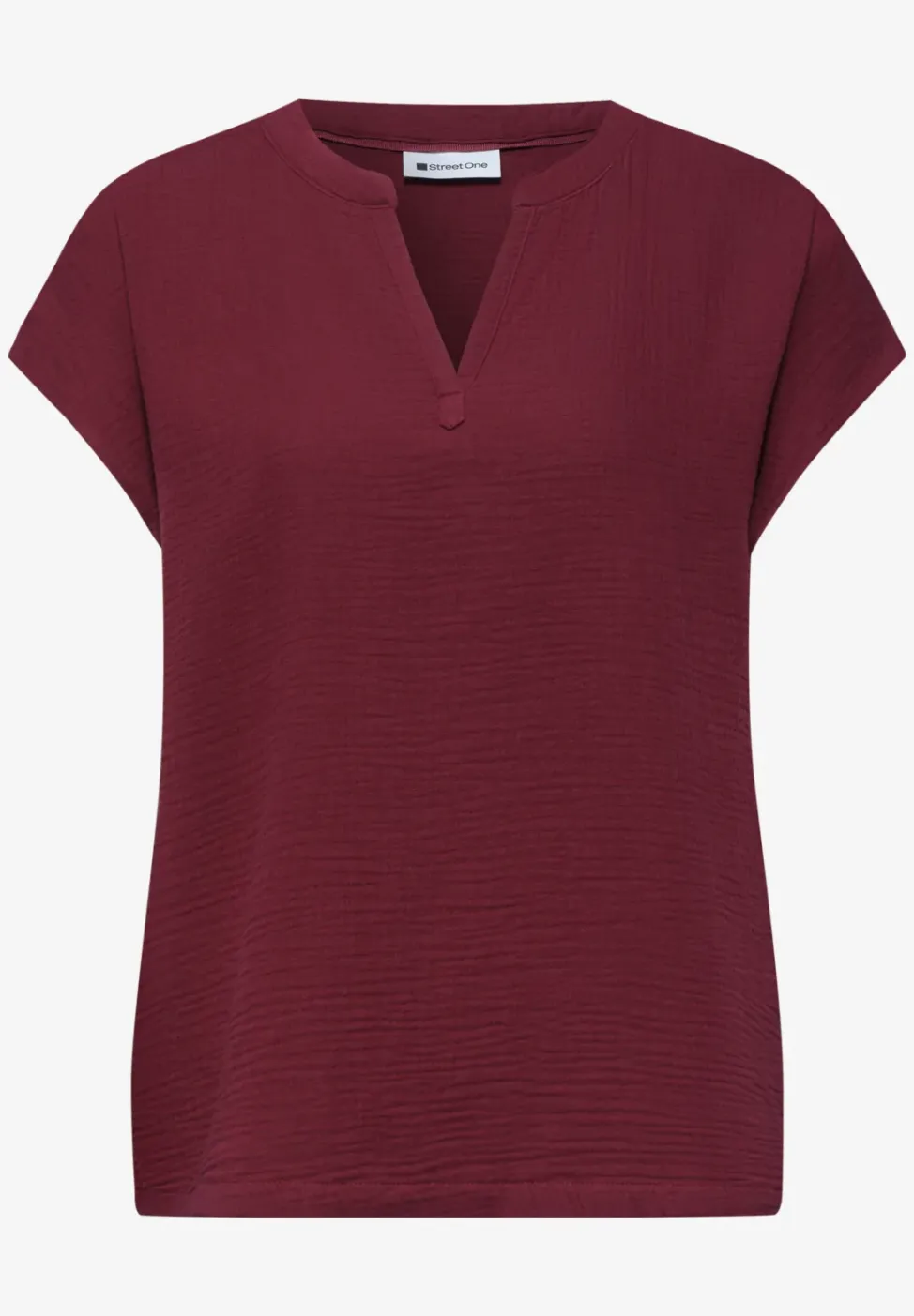 Blusenshirt in Musselin-Qualität