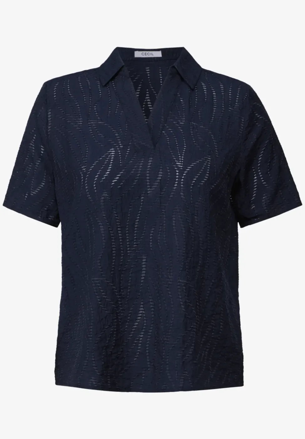 Blusenshirt mit Struktur