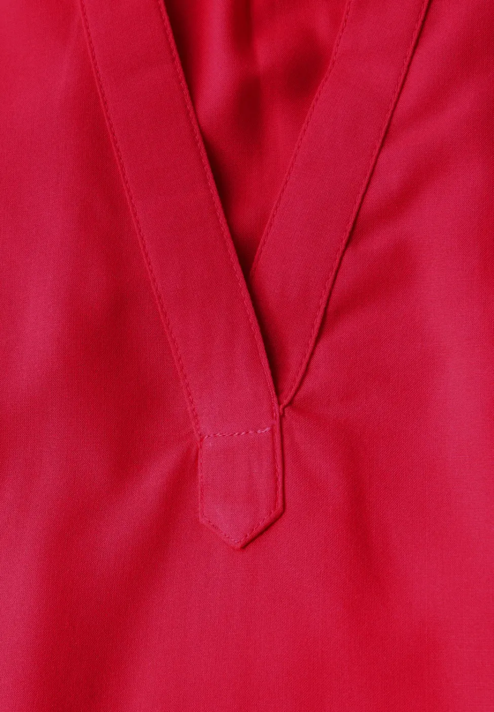 Blusenshirt in Unifarbe