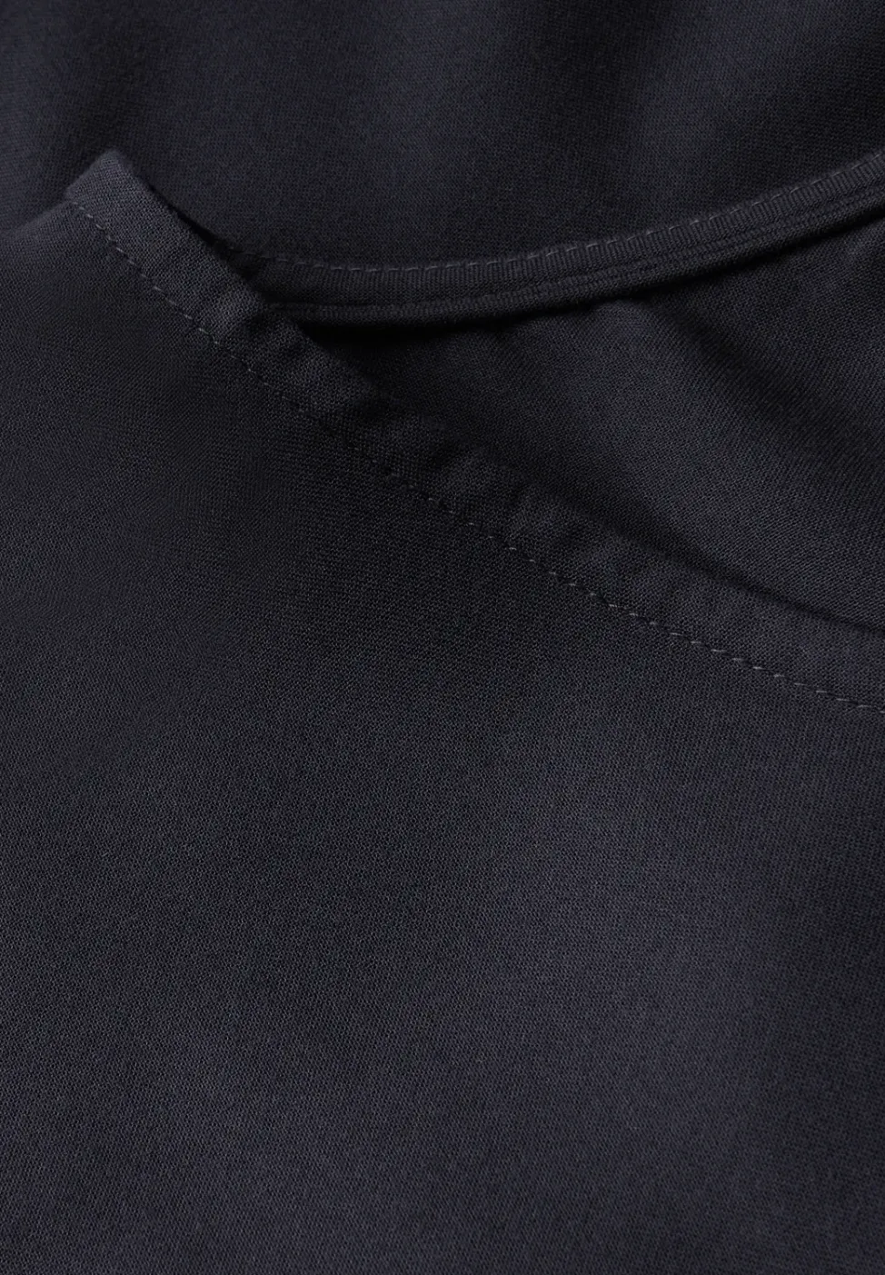 Blusenshirt in Unifarbe