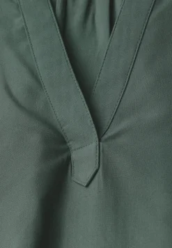 Blusenshirt in Unifarbe