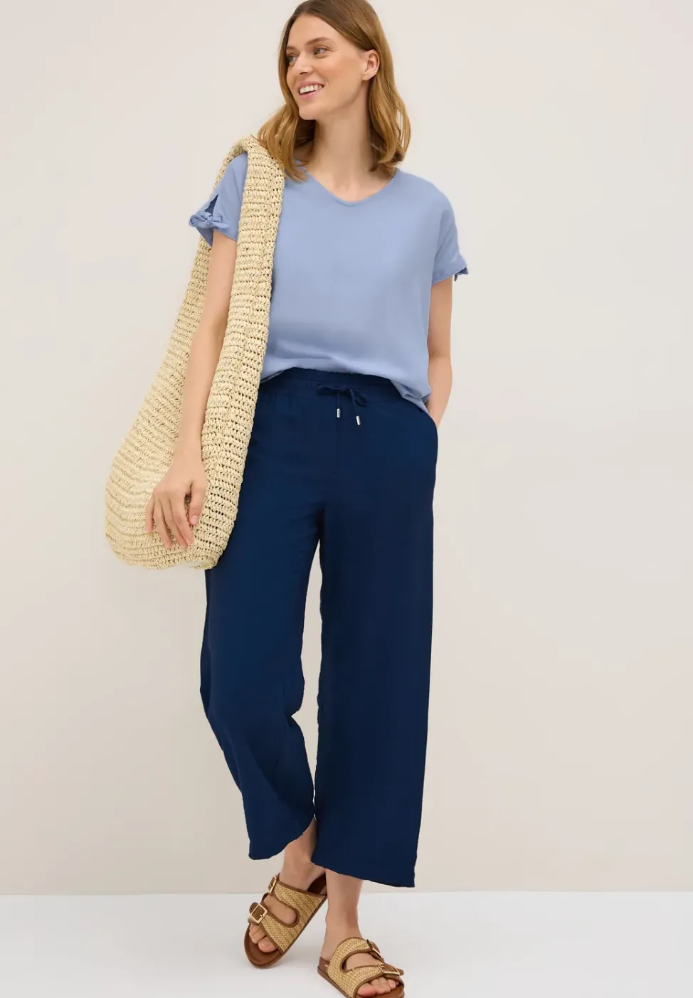 Blusenshirt in Unifarbe